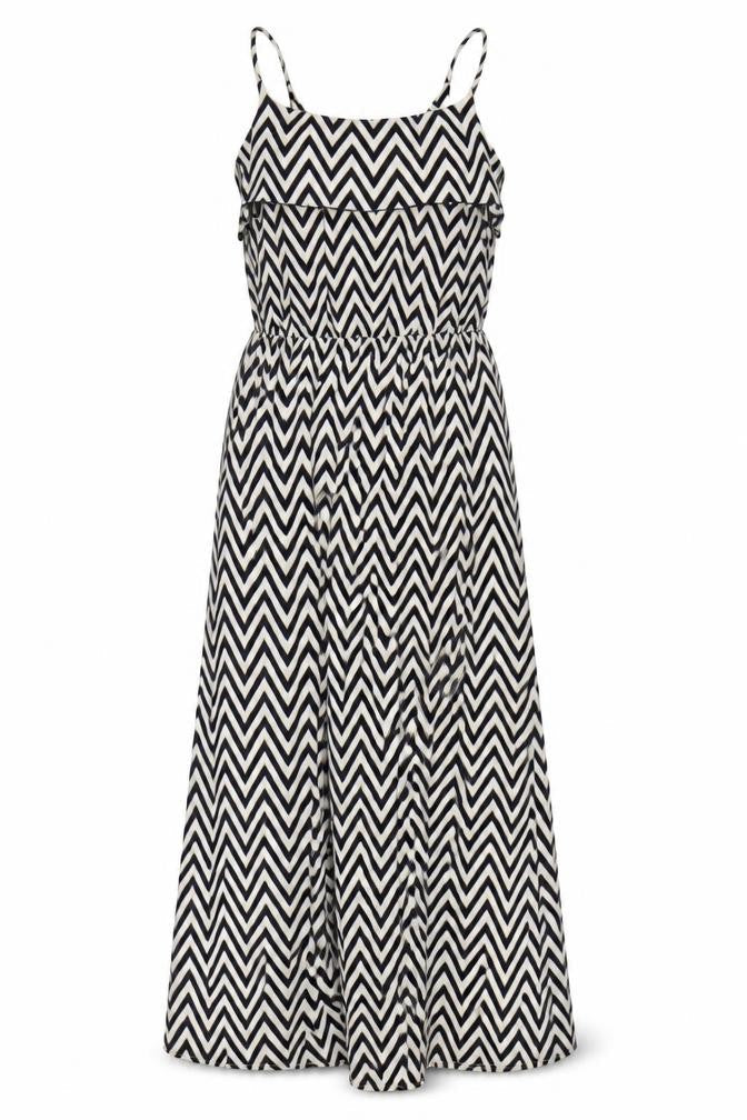 Influence Womens Multicoloured Chevron Maxi Dress