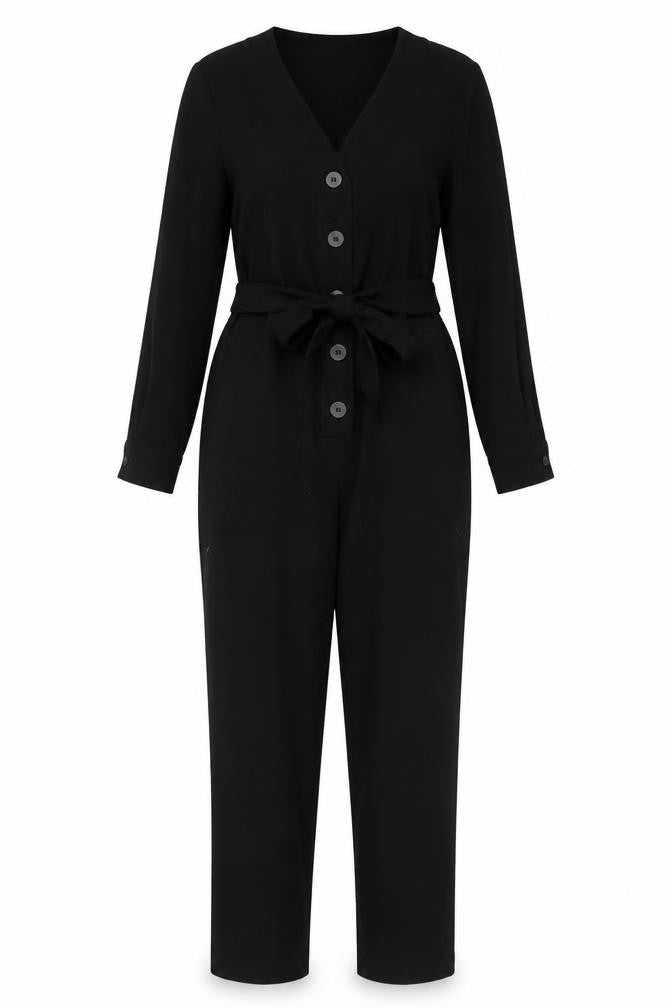 Great Plains Women's Black Jumpsuit Size 6