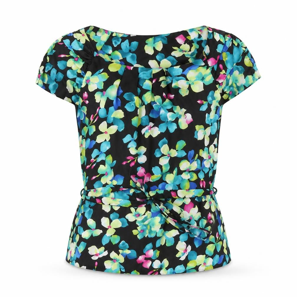Debenhams Women's Floral Blouse, Size 12, Multicoloured