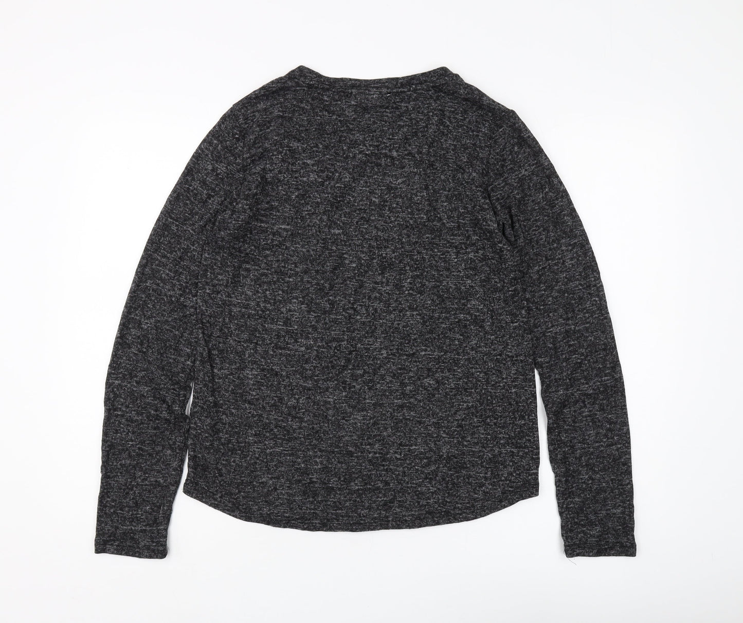 Nocozo Women's Black Long Sleeve Basic T-Shirt Size 12