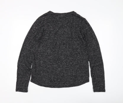 Nocozo Women's Black Long Sleeve Basic T-Shirt Size 12