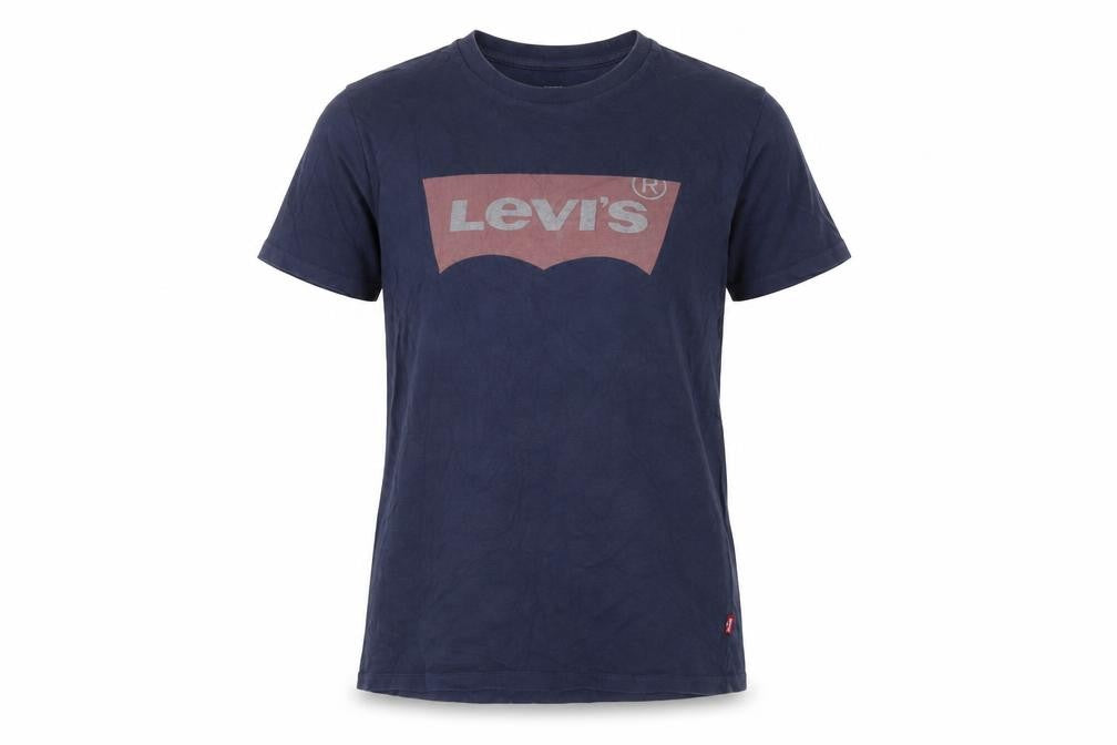 Levi's Unisex Blue Cotton Basic T-Shirt S