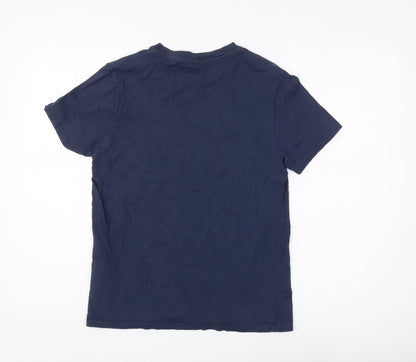 Levi's Womens Blue Cotton Basic T-Shirt S