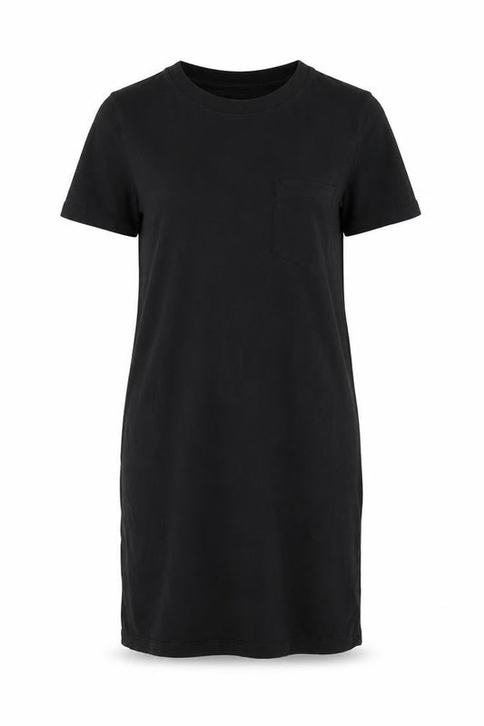 Madewell Women's Black T-Shirt Dress, XS, Casual