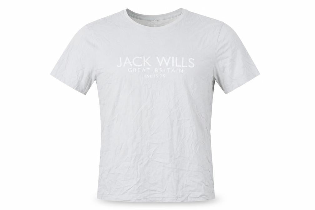 Jack Wills Men's Grey Classic Fit T-Shirt M