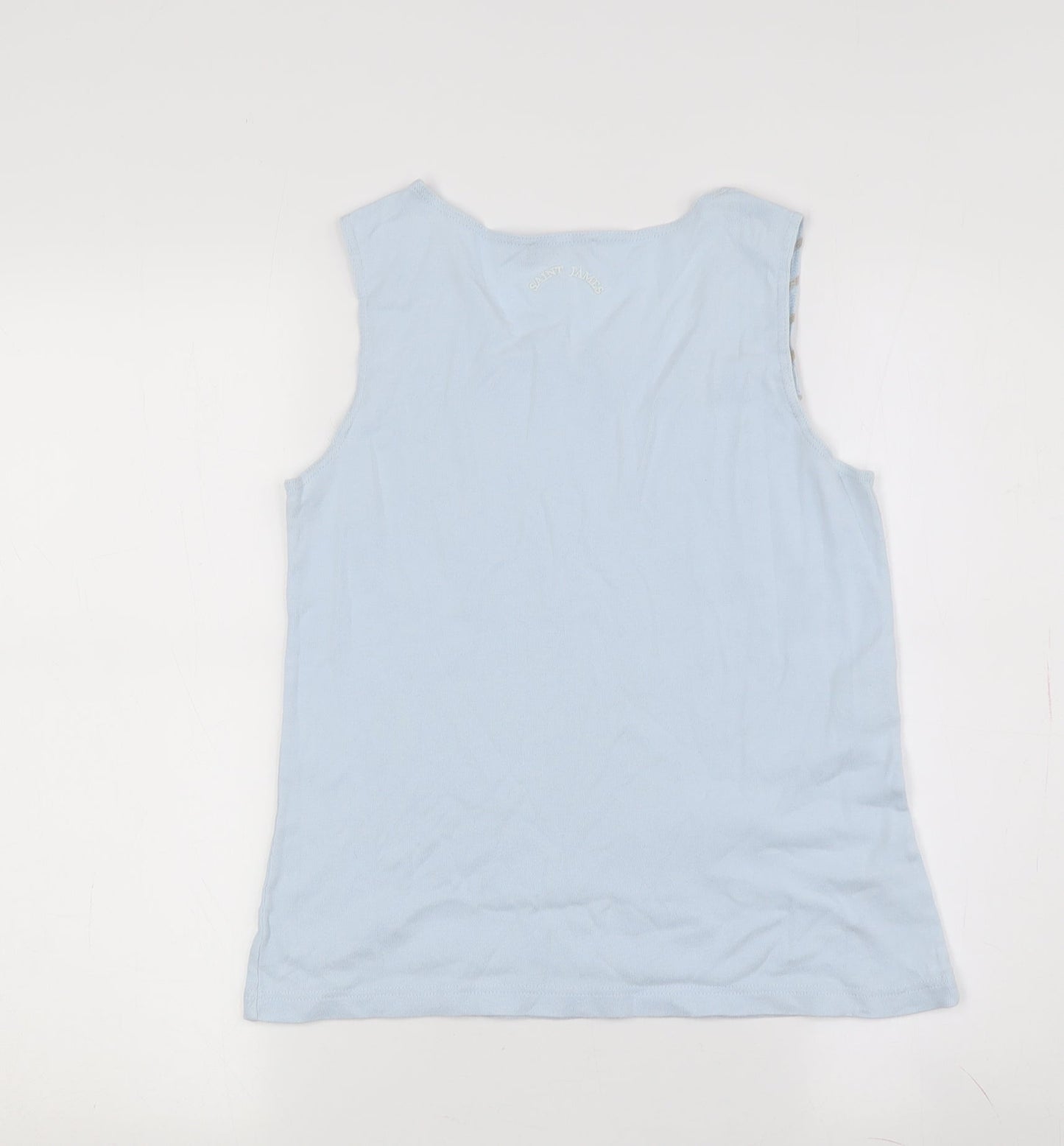 Saint James Women's Blue Tank Top Size 8