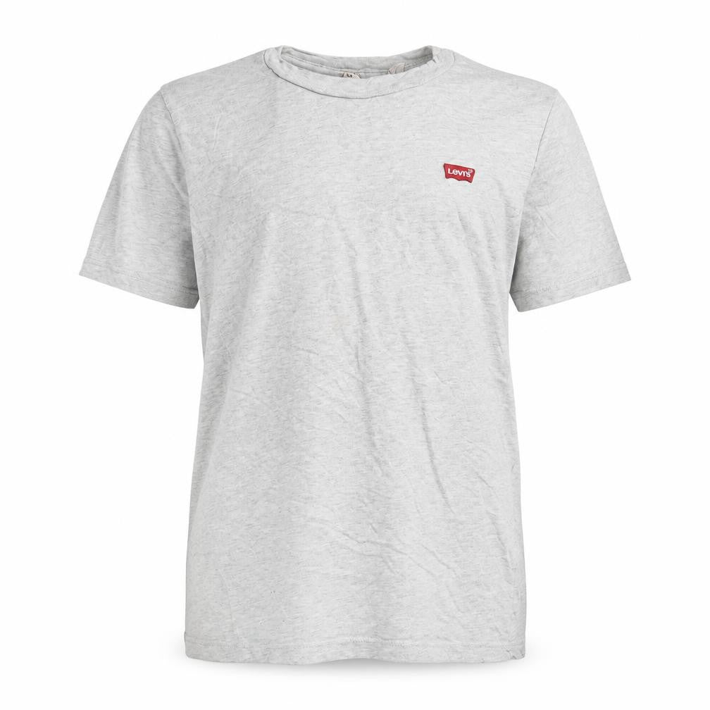 Levi's Boys Grey XS Logo T-Shirt Crew Neck Casual