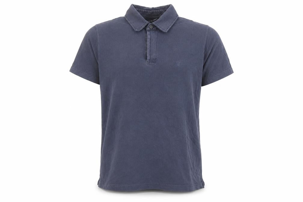 Marks & Spencer Men's Blue S Short Sleeve Polo Shirt