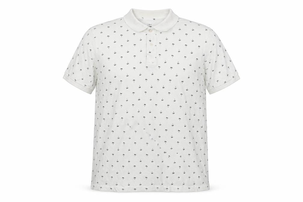 Marks & Spencer Men's White Polo 2XL Regular Fit