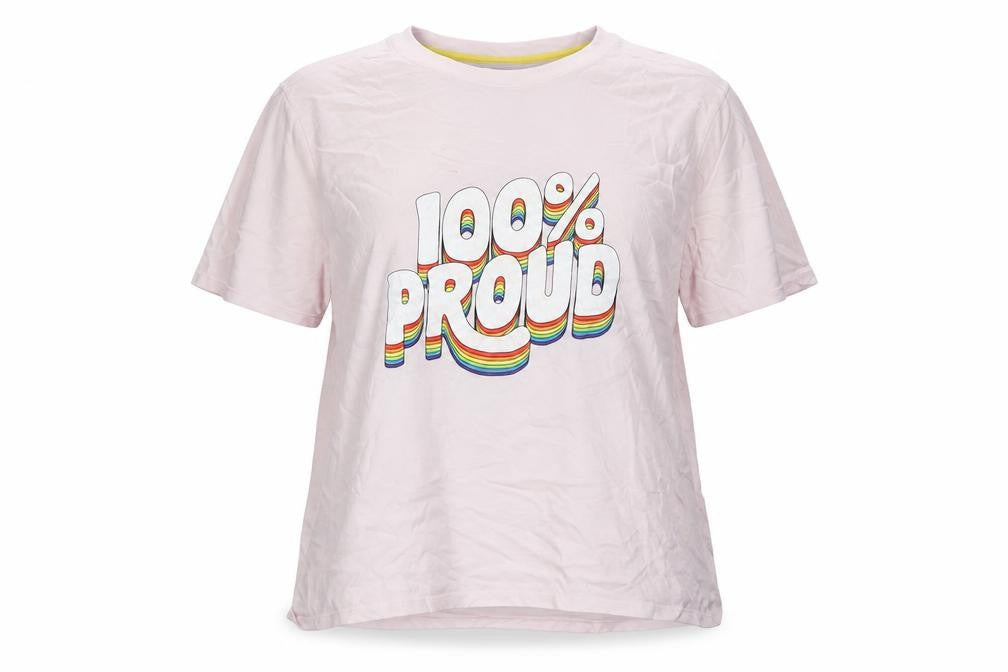 Marks & Spencer Women's Pink XL Pride T-Shirt