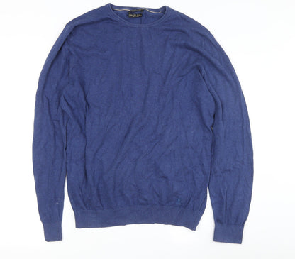 Additional front view of Massimo Dutti Men's Blue XL jumper