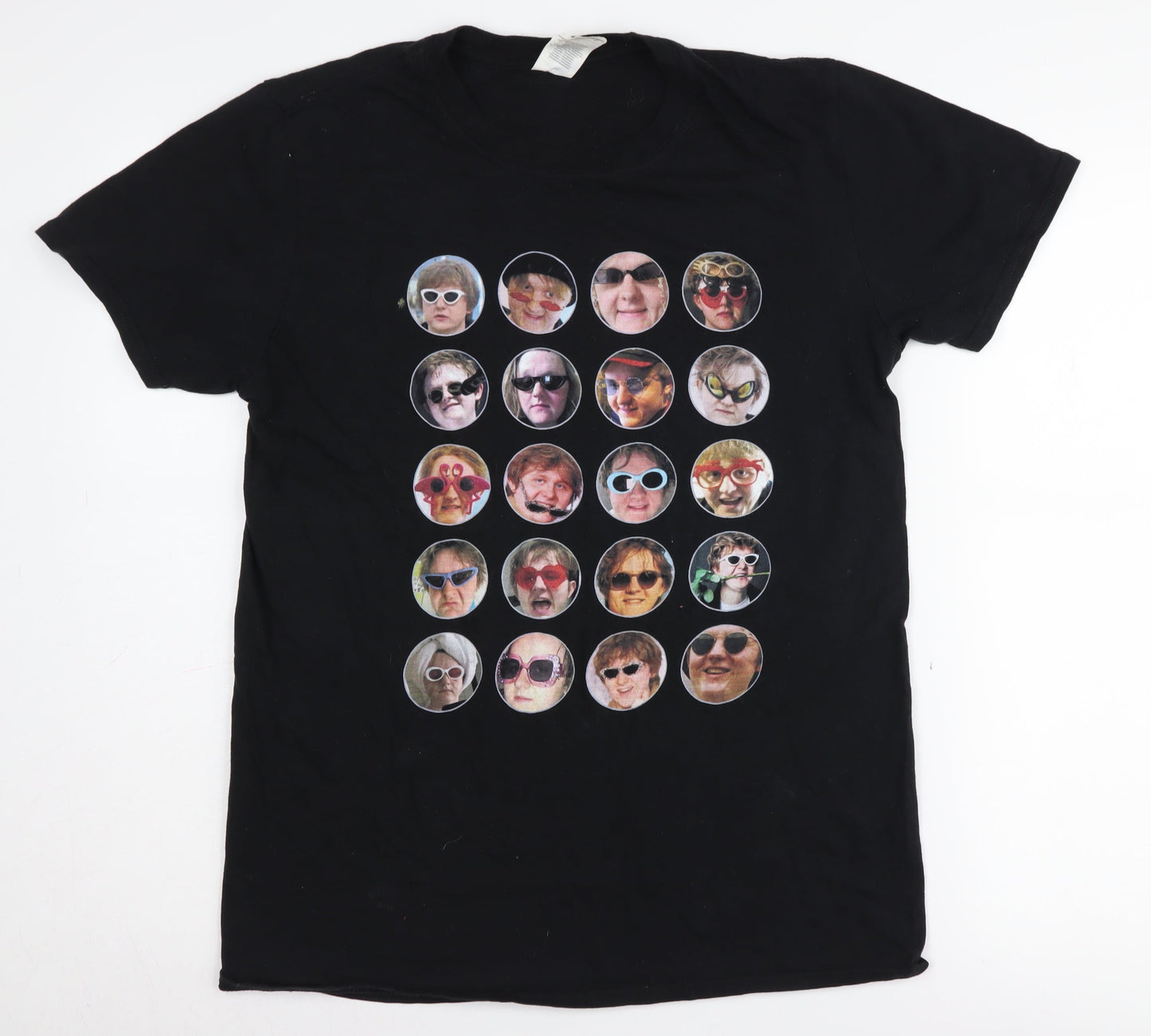 Gildan Black Unisex T-Shirt, Medium, Funny Graphic Tee