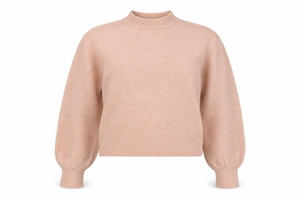 ASOS Design Women’s Pink Mock Neck Pullover Jumper Size 10