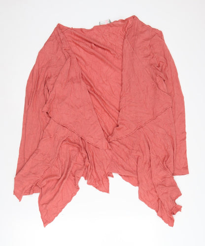 Marks & Spencer Women's Pink Wrap Jumper Size 14