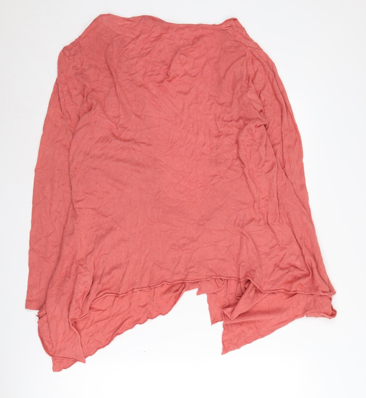 Marks and Spencer Women's Pink Wrap Jumper Size 14
