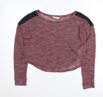 Additional front view of Miss Selfridge Women's Multicoloured Pullover, size 12