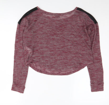 Back view of Miss Selfridge Women's Multicoloured Pullover, size 12