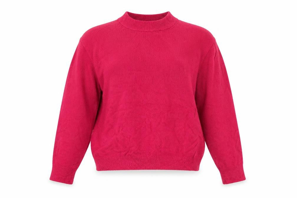 H&M Women's Red XS Mock Neck Jumper