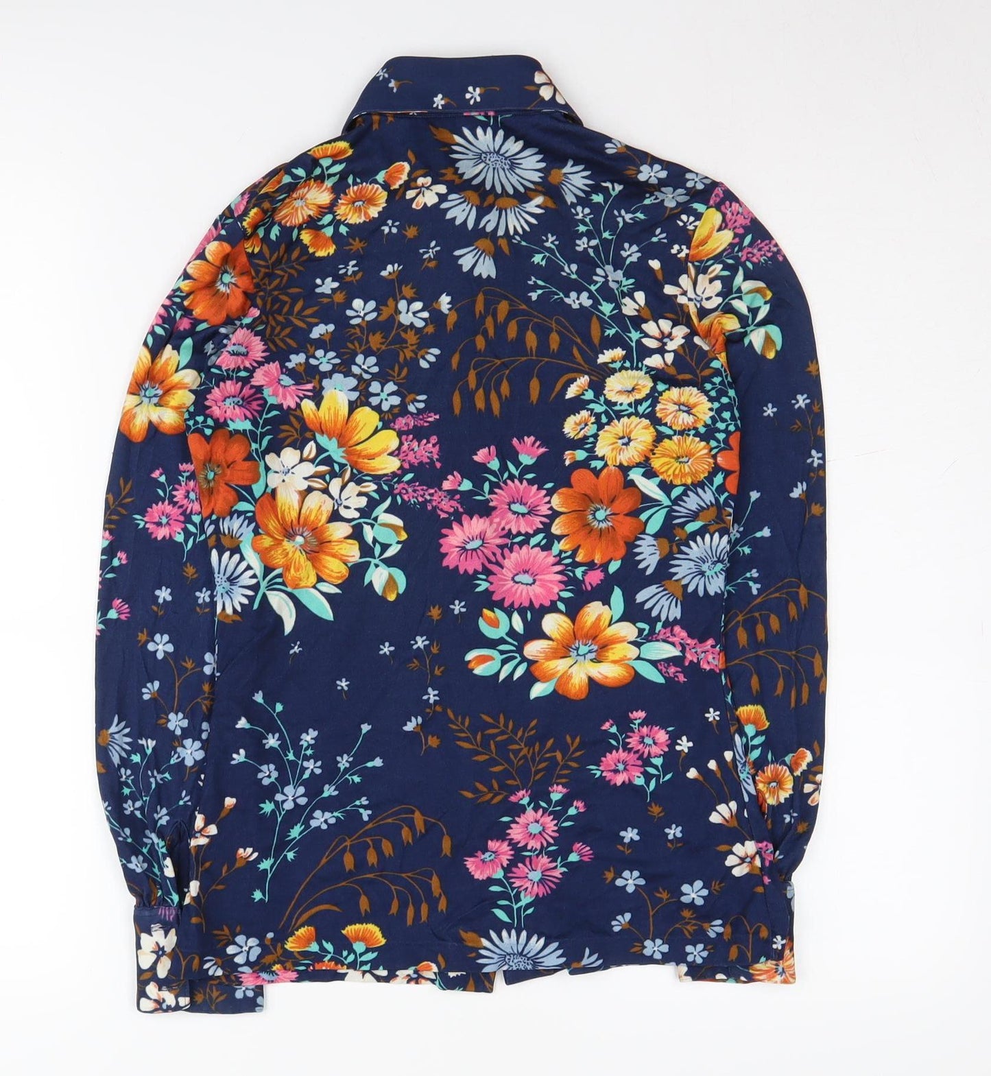 Albee Women's Multicoloured Floral Button-Up Shirt Size 8