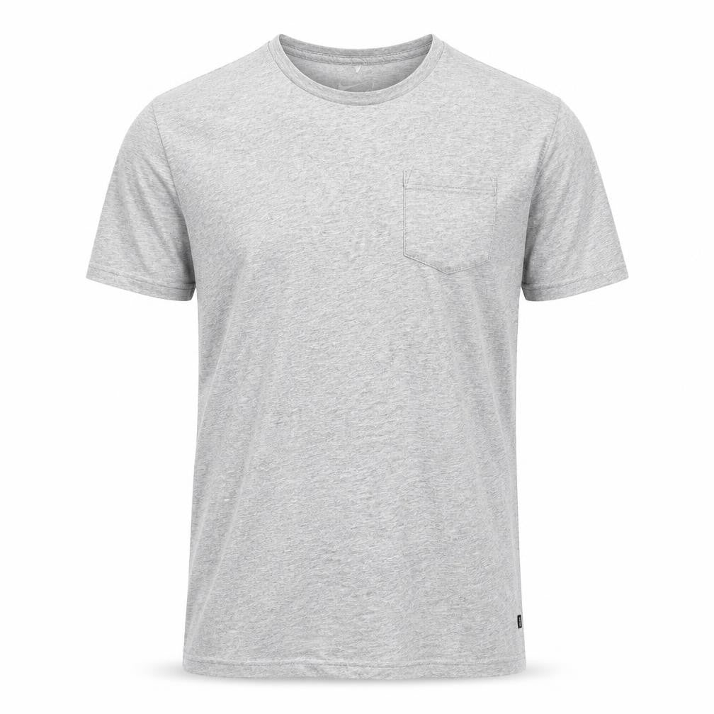 Nike Grey Men's Athletic Fit Crew Neck T-Shirt, Size S
