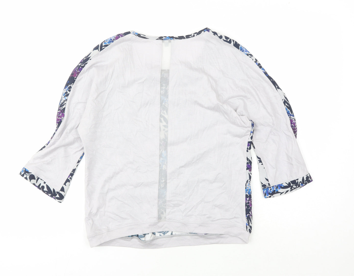 Jigsaw Women's Multicoloured XS Silk Floral Blouse