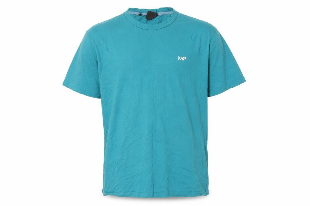 Myprotein Men's Green Cotton Crew Neck T-Shirt, Size M