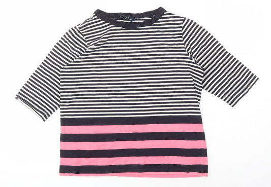 French Connection Women's Multicolour XS 3/4 Sleeve T-Shirt