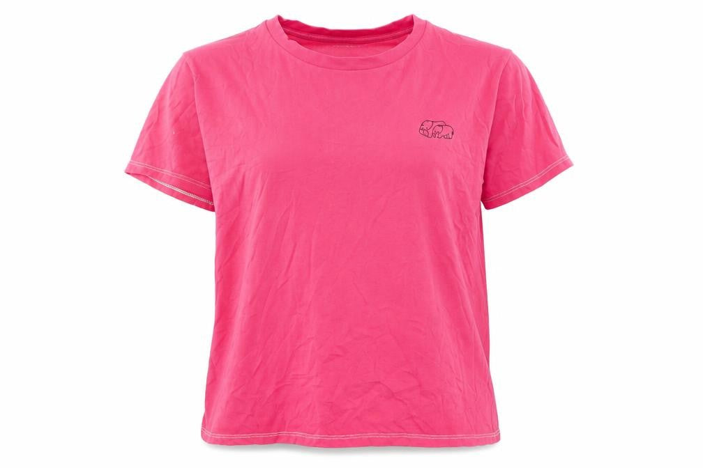 French Connection Pink Women's T-Shirt L