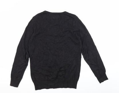 Nanny State Men's Black S Pullover Jumper Cotton