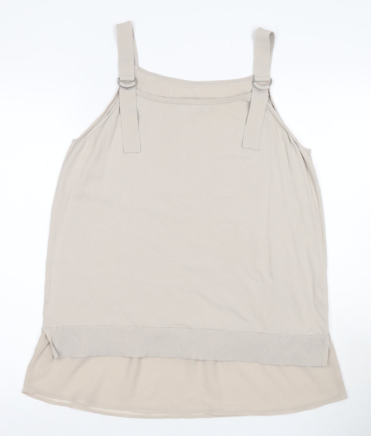 Next Beige Camisole Women Tank Top Size 12 Jersey