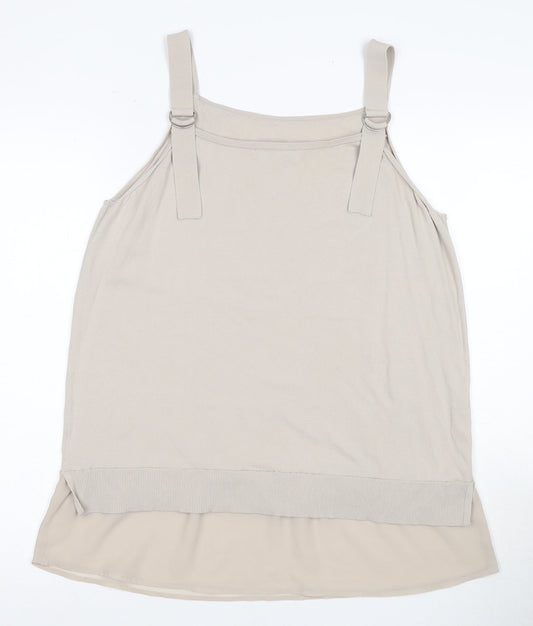 Next Beige Camisole Women Tank Top Size 12 Jersey
