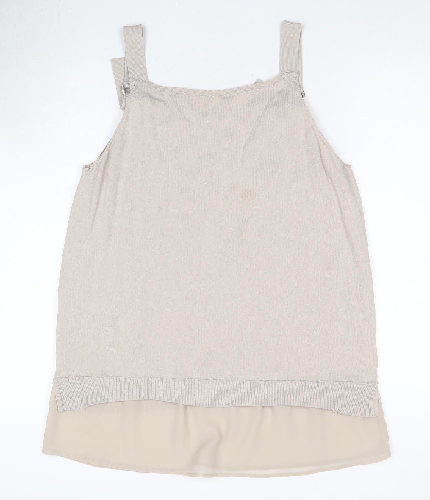 Next Beige Camisole Women Tank Top Size 12 Jersey