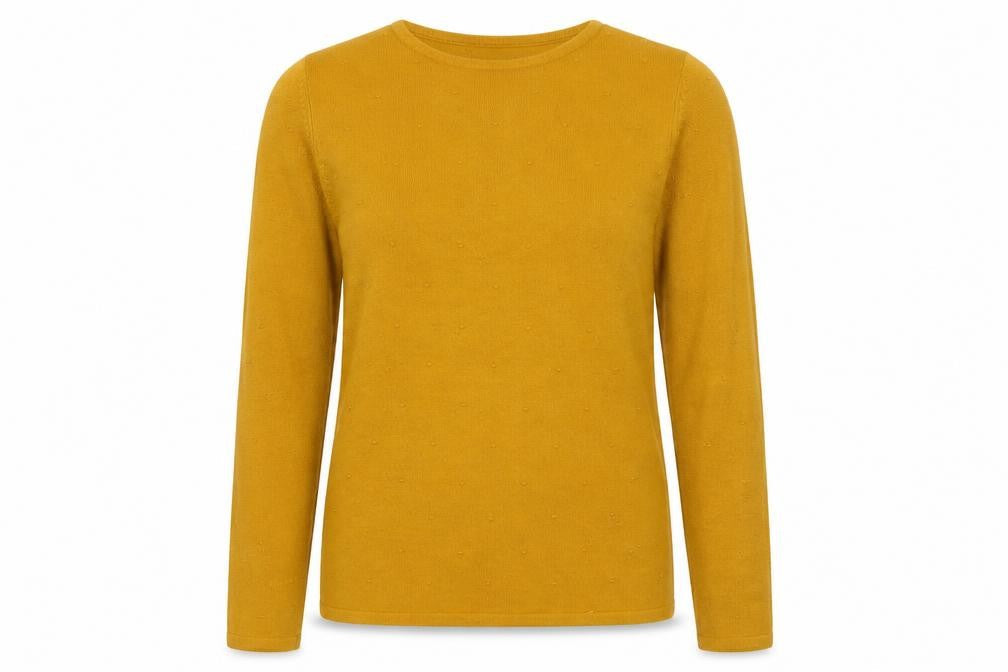 Bonmarché Women’s Gold Pullover Jumper Size 10