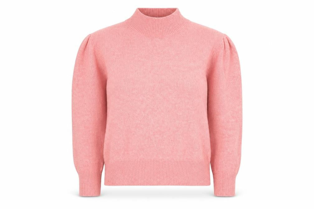 Marks & Spencer Women's Pink High Neck Pullover Jumper M