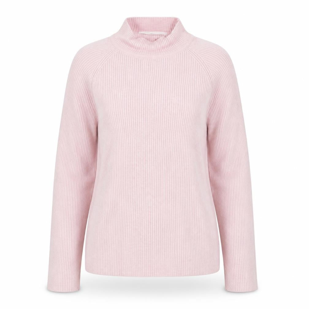 BHSWomen's Pink Mock Neck Pullover Jumper Size 14