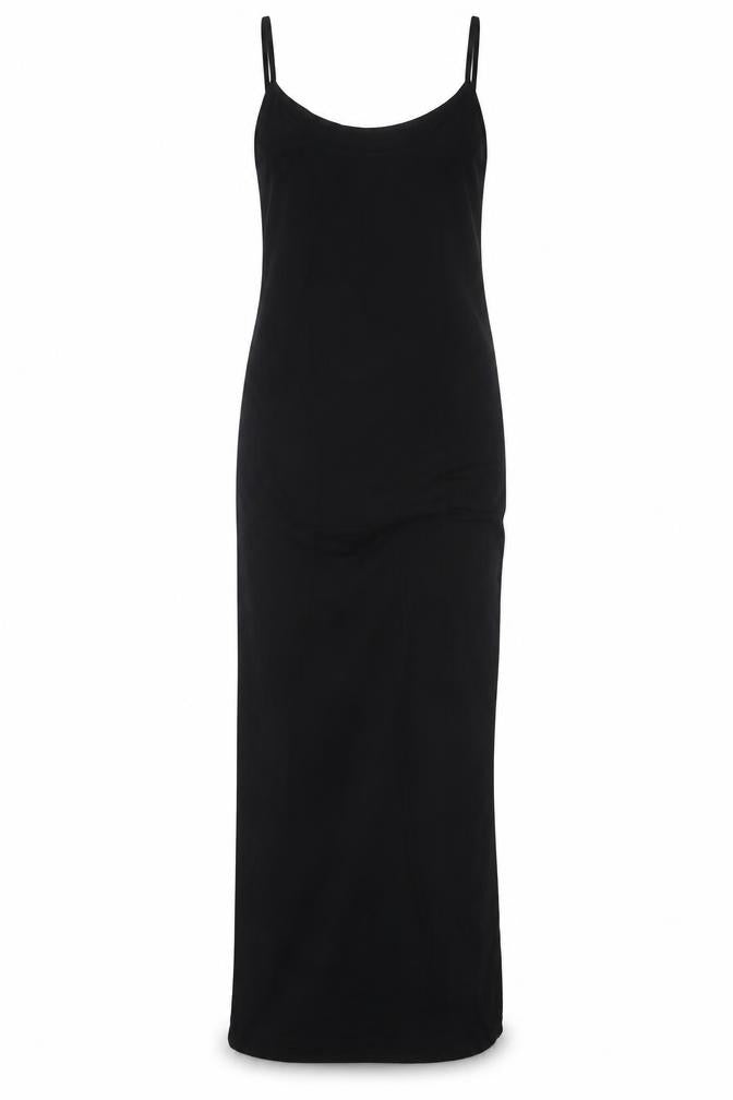PRETTYLITTLETHING Women's Black Slip Dress Size 8