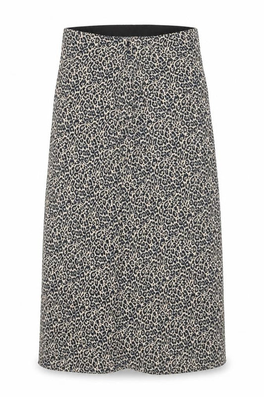 American Eagle Women's Beige Animal Print Skirt XS