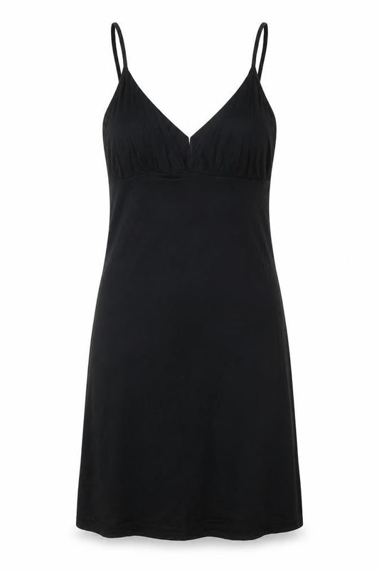 Lipsy Women's Black Slip Dress Size 8