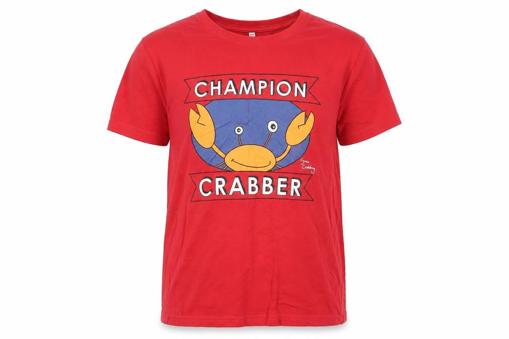 MG Girls Red 11-12 Years Graphic T-Shirt Regular Fit