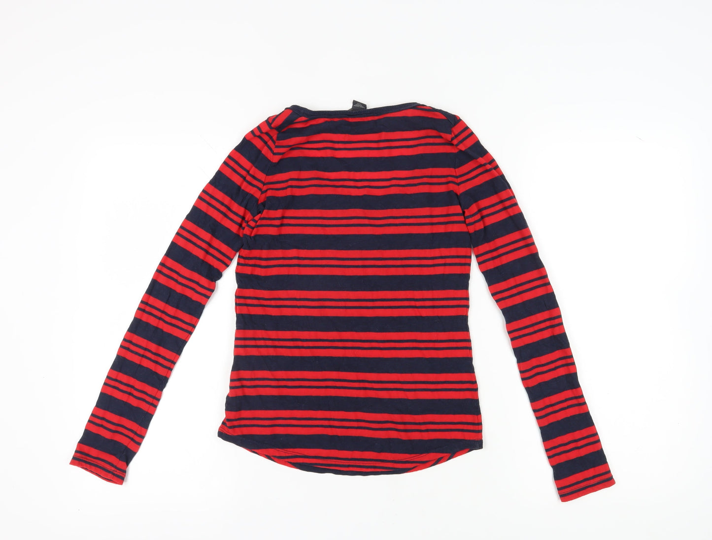 Armani Exchange Women's Multicoloured Striped T-Shirt XS