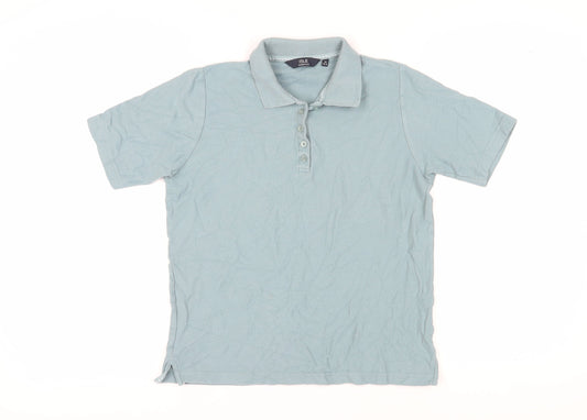 ISLE Essentials Green Polo Shirt, Unisex M, Casual Look