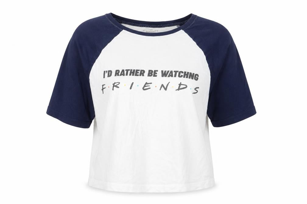 Friends Unisex Ringer T-Shirt, M, 3/4 Sleeve