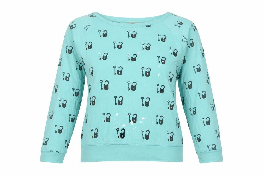 River Island Women's Green T-Shirt, Size 14, Casual Wear