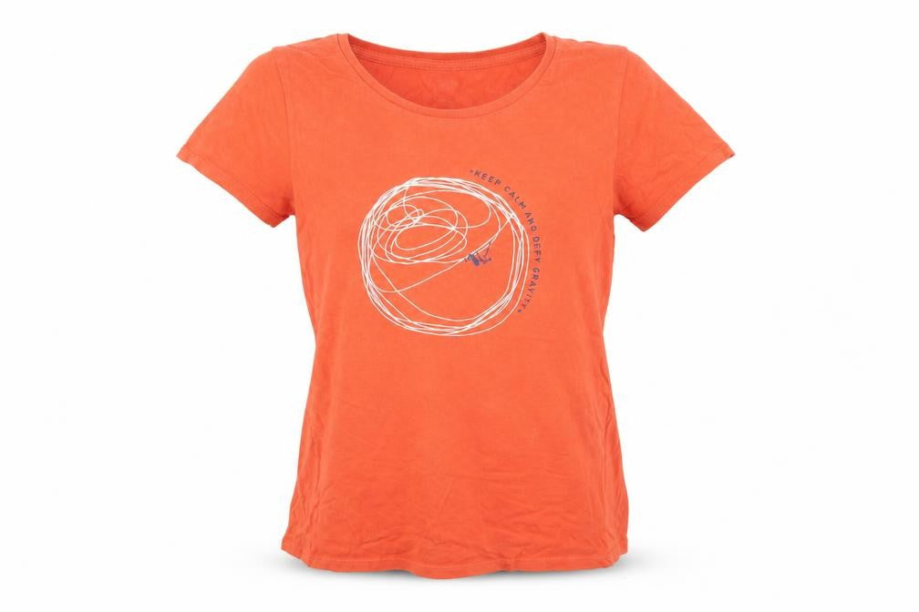 B&C Collection Women's Orange T-Shirt - S Short Sleeve