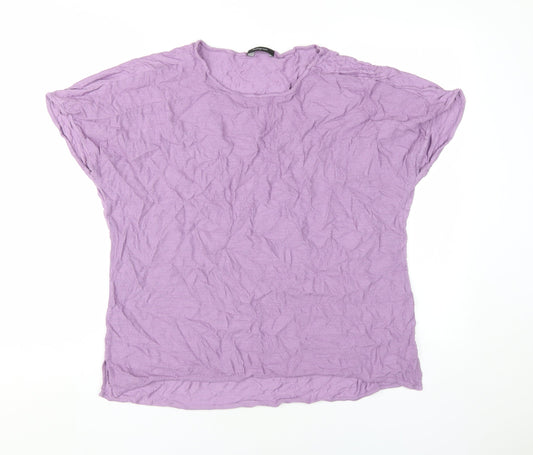 Marks and Spencer Women's Purple T-Shirt, Size 18