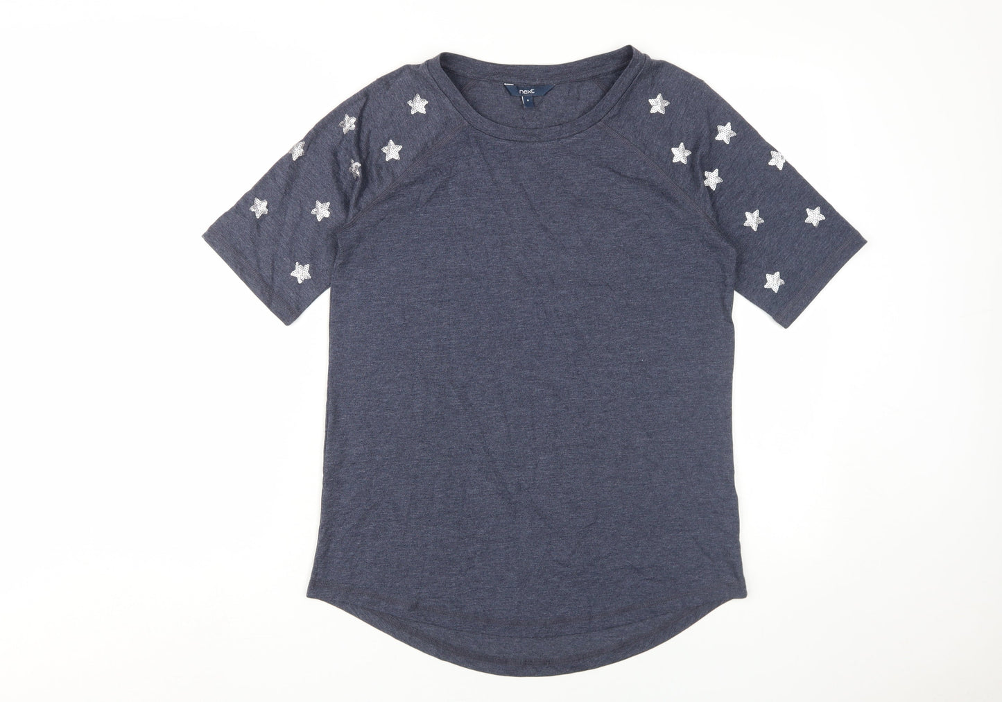Next Women's Blue Star T-Shirt Size 8
