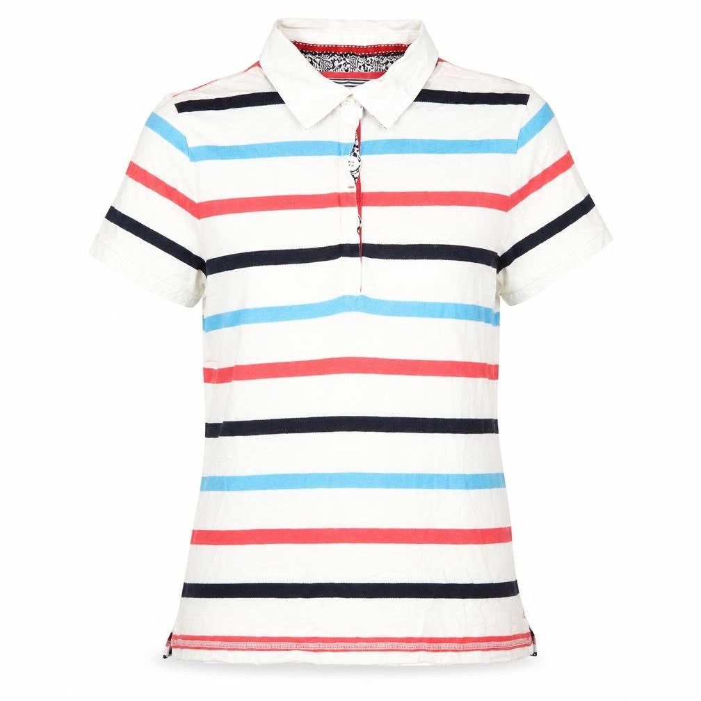 Marks & Spencer Women's Multicoloured Striped Polo