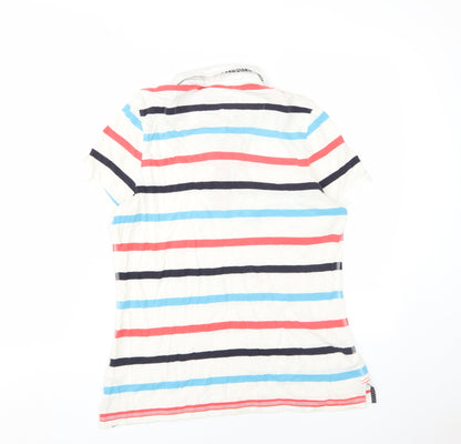 Marks & Spencer Women's Multicoloured Striped Polo
