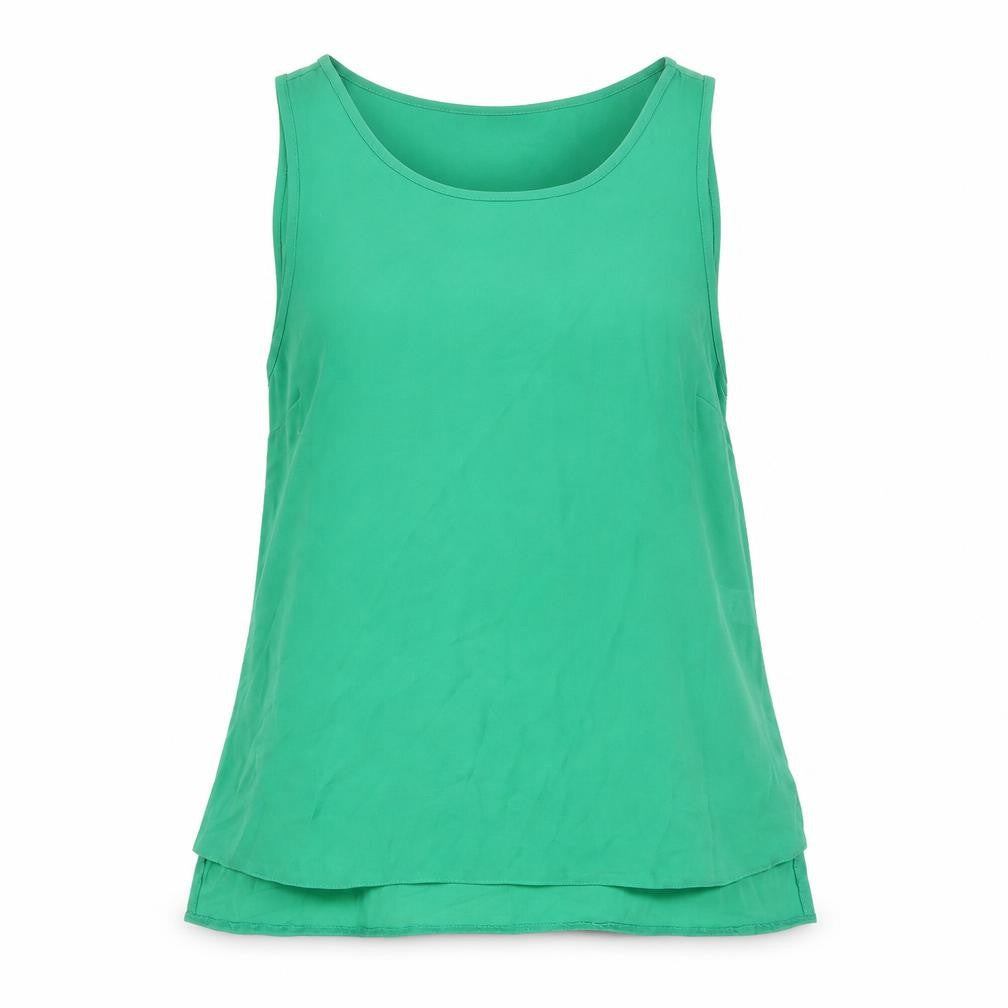 Dorothy Perkins Women's Green Tank Top, UK 8, Casual Style