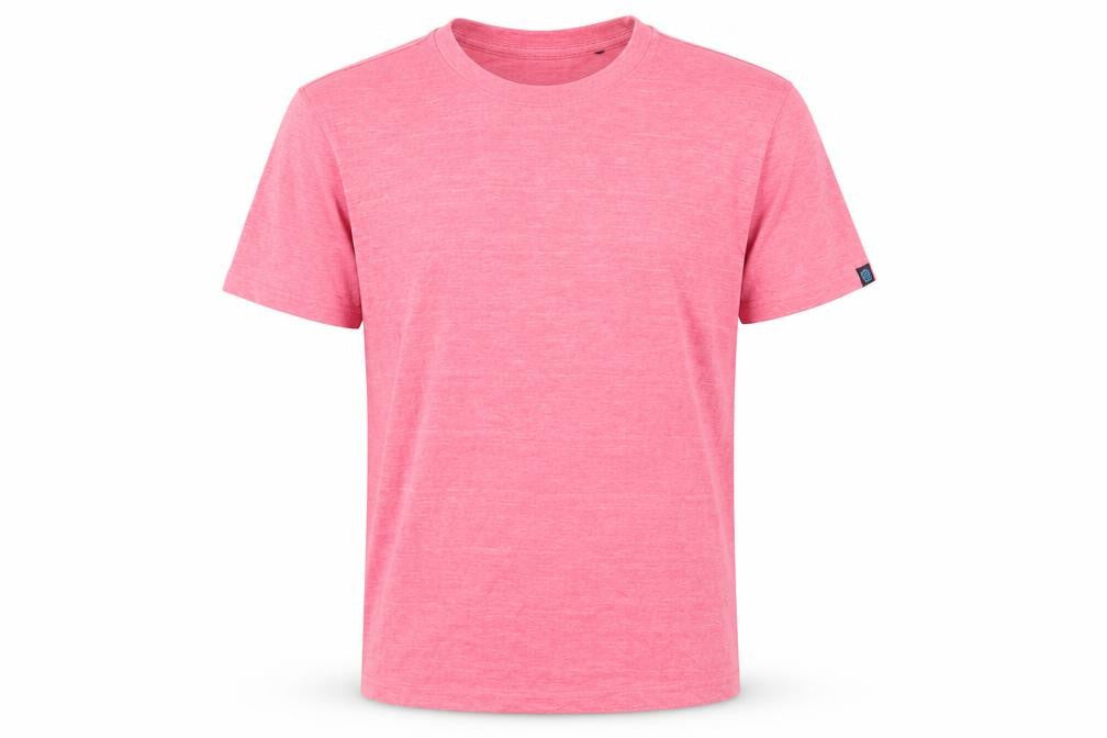 bradFORD Men's Pink Crew Neck Short Sleeve T-Shirt S